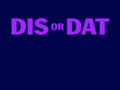 The intro to DisOrDat.