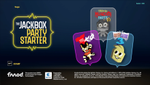 The title screen for The Jackbox Party Starter.