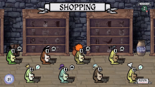The Shopping screen from Junktopia.