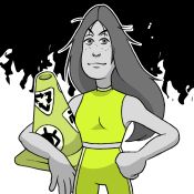 Sloane's face reveal.[1]