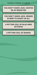 Choosing a pairing to "un-ruin" in Round 3.