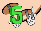 One of the animated Question 5 segues.