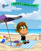 Cookie Haus Labor Day promo art.[3]