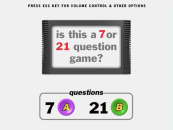 The game asking for the type of game being played.