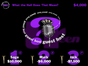 The intro to a Guest Host Question.