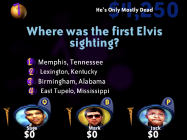 A typical multiple choice question.