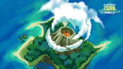 Tee Shirt Island, as shown in the intro of the game, as shown in The Jackbox Party Starter.