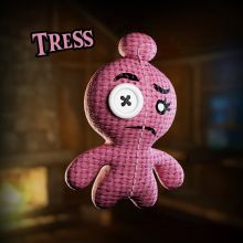 The third doll reveal for Trivia Murder Party 3: Tress.[12]
