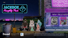 The title screen for The Jackbox Naughty Pack.