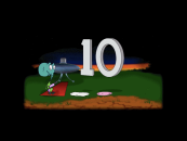 One of the animated Question 10 segues.