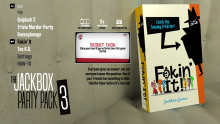 The Fakin' It screen in The Jackbox Party Pack 3 game picker.