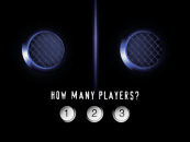 The game asking for the number of players during the pre-game sequence.