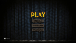 The main menu screen for Trivia Murder Party.