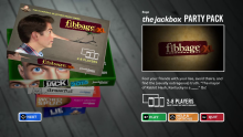 The Fibbage XL screen in The Jackbox Party Pack's game picker.