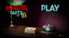The main menu screen for Trivia Murder Party 2, as shown in The Jackbox Party Starter.