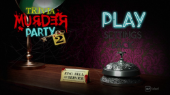 The main menu screen for Trivia Murder Party 2, as shown in The Jackbox Party Starter.