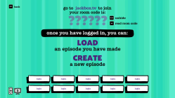 The Make Your Own screen for Drawful: Animate.