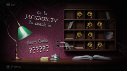 The lobby screen for Trivia Murder Party 2, as shown in The Jackbox Party Starter.