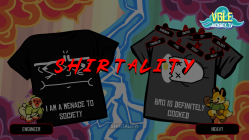 A Shirtality, as shown in the Party Starter, as shown in The Jackbox Party Starter.