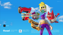 The title screen for The Jackbox Party Pack 7.