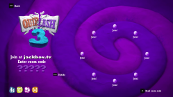 The lobby screen for Quiplash 3.