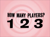The pre-game screen asking for the number of players.