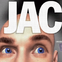 The dilated pupils in the VMA edition.