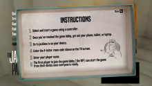 The How-To screen in The Jackbox Party Pack 3 game picker.