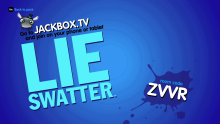 The lobby screen for Lie Swatter.