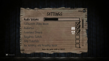 The settings screen for Trivia Murder Party.