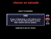 The episode picker screen.
