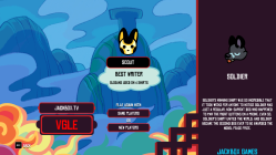 The credits screen, as shown in the Jackbox Party Starter.